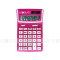 12 dígitos calculadora de desktop de energia dupla com tela LCD ajustável (LC227T-JP)